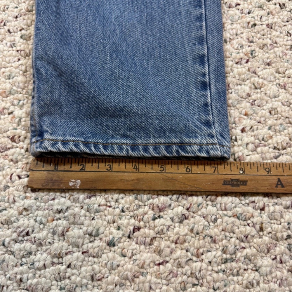 Levis 550 Relaxed Fit Tapered Leg Jeans Mens 36x31 Blue Vintage Made in USA - Picture 11 of 15